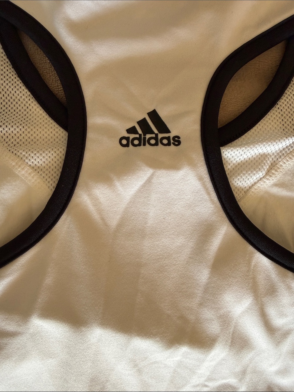 adidas Black and White Tennessee Racerback Tank - Picture 11 of 12